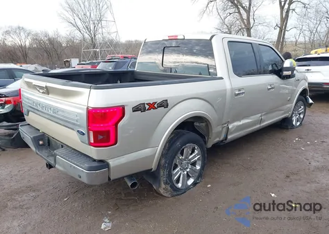 2018 Ford F-150 King Ranch from USA, damaged, VIN 1FTEW1E54JFA60280